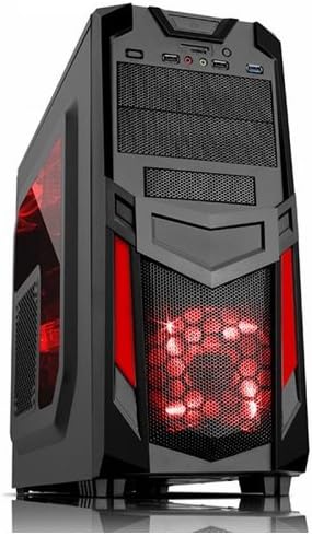 Itek Invader R03 Gaming Case Middle, Multi-Colour