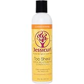 Jessicurl, Too Shea! Extra Moisturizing Conditioner for Curly Hair, No Fragrance Added, 8 Fl oz. Leave in Conditioner for Dry Hair, Anti Frizz Hair Products