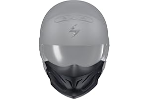 ScorpionEXO Covert Optional Replacement Chin Cover for Covert Helmets (Matte Black)