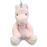World's Softest Plush Stuffed Animal for Baby, Toddler, Kids, Adults - Adorable Toy Made from Kid-Friendly, Quality Materials - Lushee Rose Unity Unicorn, 16"