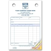5Forms 609 Multi Purpose Register Forms Classic Design Small Format 4 x 6 Qty 250 2 Parts