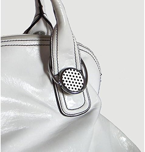 MISS KHA - Accesorio para bolso plegable Black Dots, Black, White, Unique size - Image 3