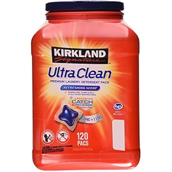 Amazon.com: Kirkland Ultra Clean Laundry Detergent 90 Pacs: Health