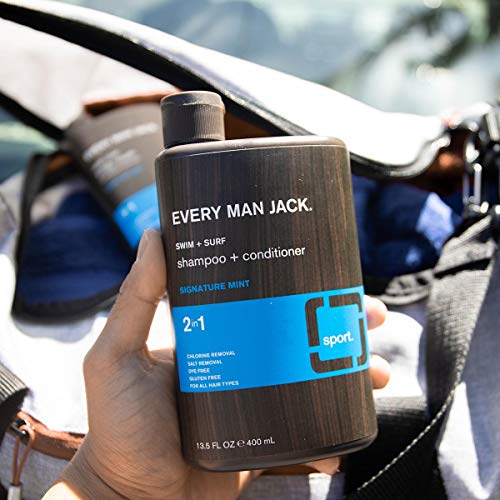 Every Man Jack 2in1 Shampoo + Conditioner Swim + Surf 13ounce