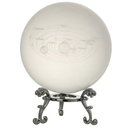 Amazoncom Smoxx Decorative Crystal Balls 3d Solar System