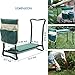 Amdieu ORAF Garden Kneeler Seat Portable Garden Bench with 2 Free Tool Pouches EVA Foam Pad Outdoor Foldable Sturdy Gardening Tools for Gardeners(Big)