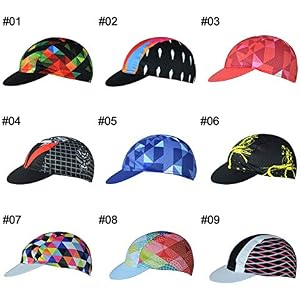Unisex Cycling Cap Breathable Anti-Sweat Under Helmet Skull Cap Summer Under Helmet Cap for Bike Bicycle Riding