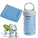Omenu Cooling Towel Ice Towel Alfamo Cooling Towel for Sports, Workout, Fitness, Gym, Yoga, Pilates, Travel, Camping & More