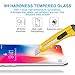 iPhone X Screen Protector,9H Hardness iPhone X Front Back Tempered Glass Screen Protector 5D Full Coverage(white)((1 Front and 1 Back)