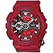 Casio G-Shock S Series Floral Red Dial Resin Quartz Ladies Watch GMAS-110F-4A