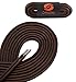 OrthoStep Thick Round Athletic 54 inch Brown Shoe Laces - Thick Shoe and Hiker Boot Laces 2 Pair Pack