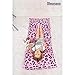 Ohnanana Kids Floor Pillows Bed Cover, Soft Plush,Perfect for Sleepovers Party,Lounger, Seating,Nap Mat,Reading Nook,Playing,Chair.Cover Only (Pink Leopard)