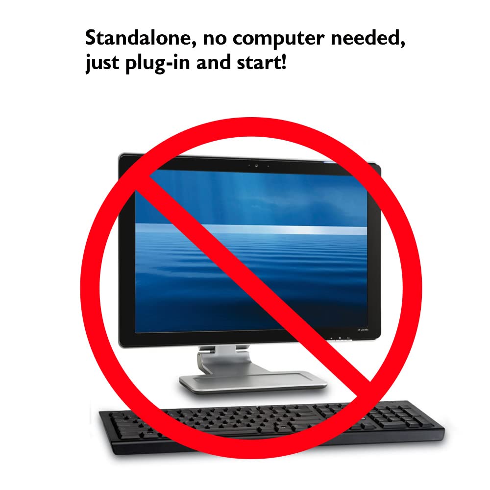 PlexCopier 24X SATA 1 to 5 CD DVD M-Disc Supported Duplicator Writer Copier Tower with Free DVD Video Copy Protection