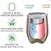 MASGALACC Stainless Steel Tumbler, Rose Gold