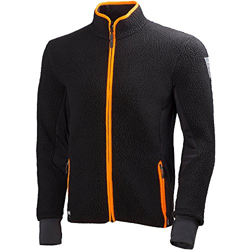 Helly Hansen Workwear Fleecejacke Mjolnir Jacket Faserpelz Arbeitsjacke, 3XL, schwarz, 72270