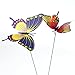 Garden Decor, Austor 24 PCS 12CM Butterfly Stakes Garden Ornaments & Patio Decor Party Supplies Decorations for Outdoor Yard