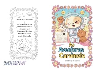 Livro As Aventuras Aconchegantes do Caramelo: The Cozy Adventures of Caramel