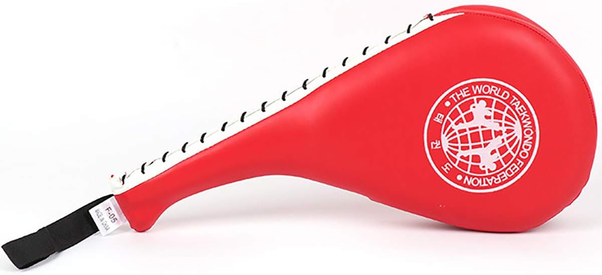 Nicunom 2 Pack Taekwondo Kick Pads, Durable Striking Pad Target TKD Karate Martial Arts Strike Targets Kickboxing Training, Red : Sports & Outdoors