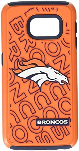 Forever Collectibles - Licensed NFL Cell Phone Case for Samsung Galaxy S6 Edge - Retail Packaging - Denver Broncos
