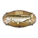 16-inch Wood Decorative Big Fish Welcome Sign Hanging Plaque with 3 Hooks,for Garden and Wall Decor