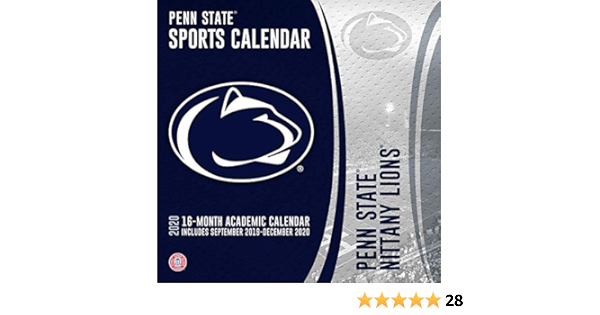 Penn State Nittany Lions 2019 2020 Calendar Lang Companies Inc 9781469368610 Amazon Com Books