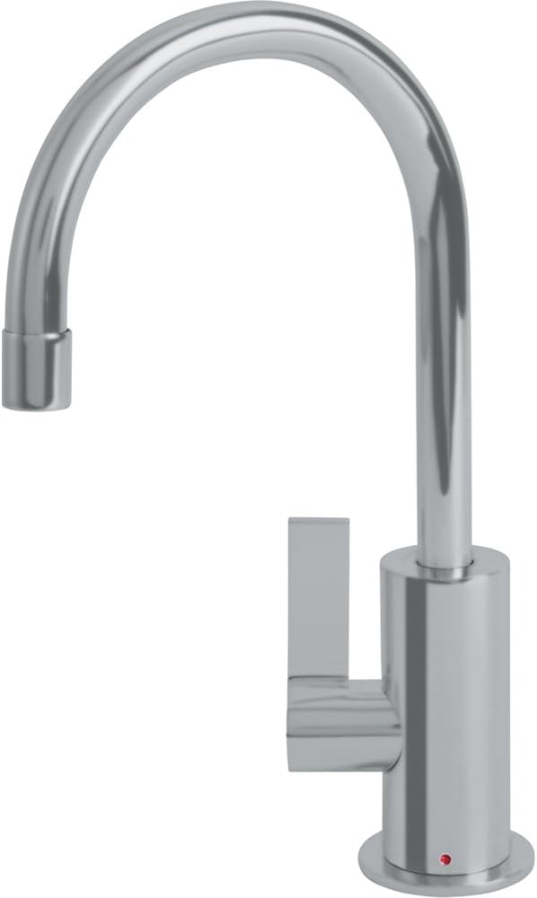 Franke LB10180 Ambient Little Butler Single Handle Under Sink Hot Water Filtration Faucet, Satin Nickel