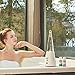 Exquisite Nebulizing Essential Oil Diffuser for Aromatherapy by Organic Aromas - White-Colored Wood Base with Glass Reservoir (White) …