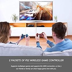 Rzzhgzq PS2 Wireless Controller 2.4G Play -Station