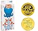 Mayapple Baby | Suri the Octopus & Friends Baby Teethers | 3-Stage Teething Toys, Silicone | Blueberry Color Set - 3 Teethers | Award-winning, Patented