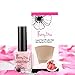 PrettyDiva Latex Tape Peel Off Cuticle Guard Skin Barrier Protector Nail Art Liquid Tape Pink