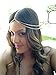 A&c Bohemia 2 Tiers Headband and Headchain for Women, Fashion Chic Punk Headpieces for Girls