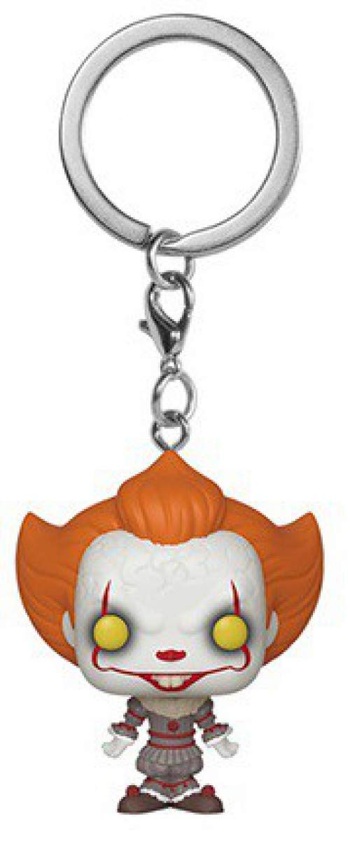 Funko Pop! Keychain: IT: Chapter 2- Pennywise With Open Arm - It Novelty Keyring - Collectable Mini Figure - Stocking Filler - Gift Idea - Official Merchandise - Movies Fans - Backpack Decor