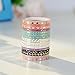 Foil Gold Skinny Washi Tape DIY Scrapbooking Album Paper Cards Decorative Crafts Japanese Masking Tape Supplies Set of 16