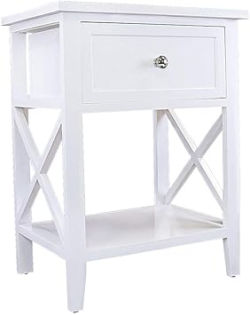 Amazon Com Ihdfr Bedside Table Storage Wooden Mini Simple Garden