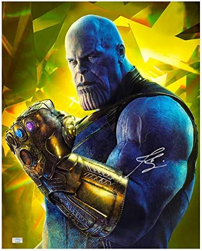 Josh Brolin Autographed Avengers 