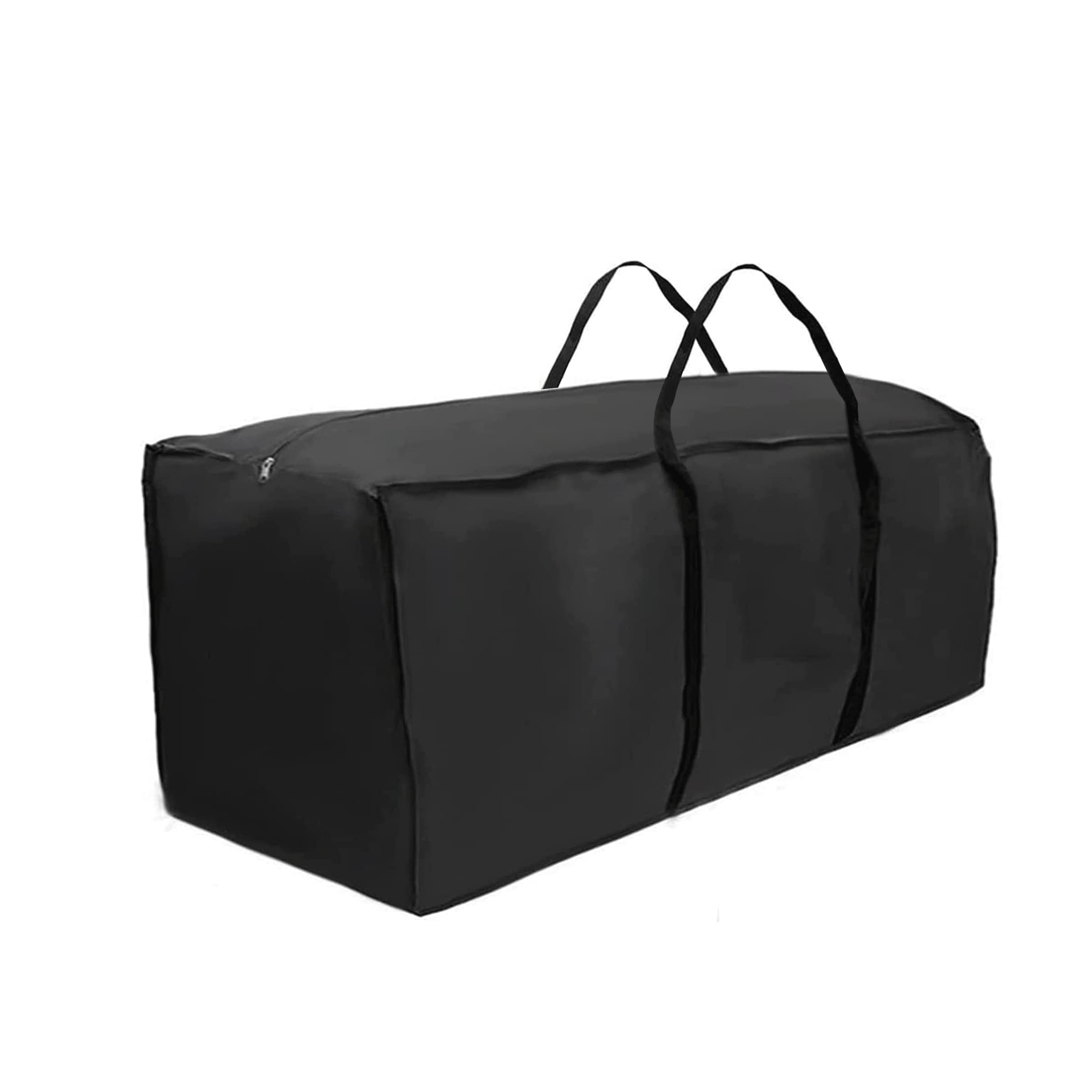 Storage Bag Protective Cover for Cushions Water-Repellent Garden Cushion Storage Bag for Christmas Tree Upholstery Protective Cover Waterproof(122x39x55cm)