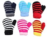 Baby Infant Magic Acrylic Insulated Mittens 6 - Pack
