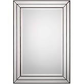 Spinner Empire Metallic Bronze Mirror | Rectangle Wall Mirror Finished in Metallic Bronze (24 in. W x 34 in. H x 1 in. D Rect