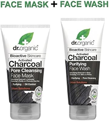 dr organic purifying face wash