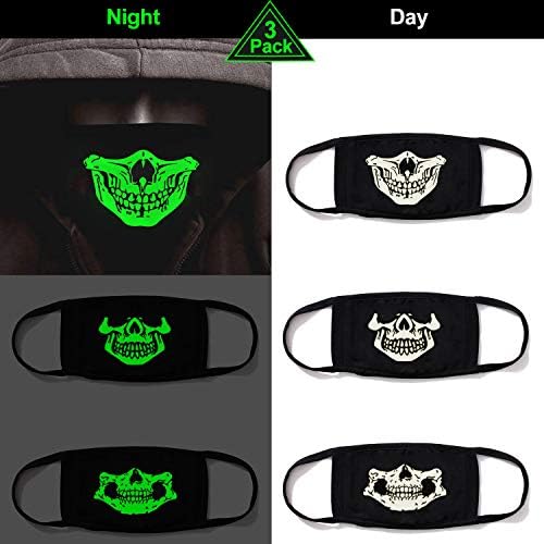 heartybay Mouth Mask Unisex Cartoon Anime Cute Shape for Kids Teens Men Women Lovers, Exo All Members Cotton Anti-Dust Windproof Motorcycle Face Masks