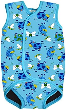 MyTeng Baby/Toddler Wetsuit Vest with UPF50 Design for Boys/Girls 0-3 Years (FBA)