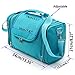 Hipiwe Hanging Travel Toiletry Bag/Shaving Dopp Kit/Makeup Bag Organizer/Household Bathroom Storage Pack for Business and Vacation(13.39