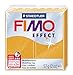 Staedtler FIMO Effects Polymer Clay - -Oven Bake Clay for Jewelry, Sculpting, Metallic Gold 8020-11