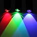 Ultrafire® 7w 300lm Cree Q5 LED 3-mode Mini Black Shell Portable Flashlight Torch Adjustable Focus Zoom Lamp (Red/Green/Uv Light)