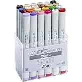 Copic Markers SB24 24-Piece Sketch Set, Basic