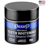 Activated Charcoal Teeth Whitening Powder - All Natural Tooth Whitener, Organic Coconut - Non -GMO - Made in USA