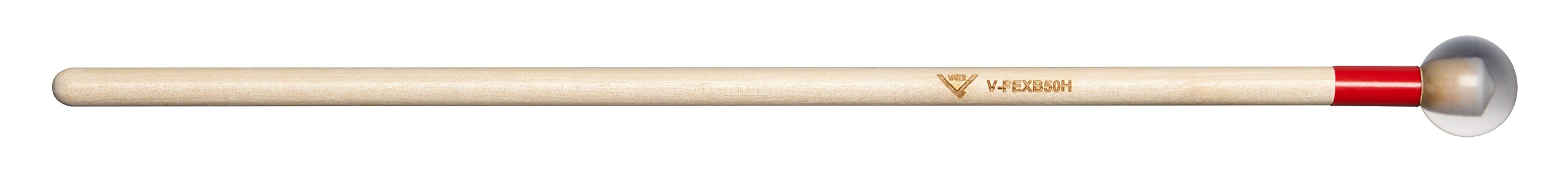 Vater Drumsticks V-FEXB50H - Front Ensemble Series Xylophone/Bell - Plastic Ball - Hard - Clear