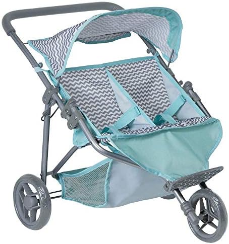 Adora Zig Zag Twin Jogger Stroller for 