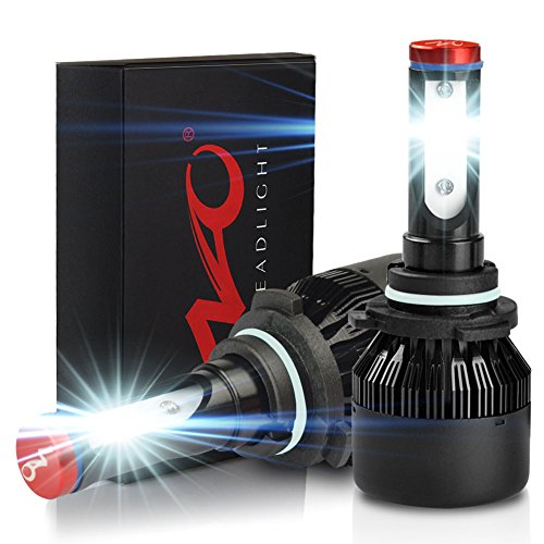 9005 HB3 LED Headlight Bulbs H10 Car Headlamp 6400lm 72W 8000K White Replace High Beam Fog Light Plug & Play