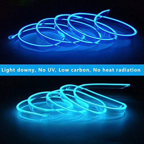 M.best Neon Light El Wire for Automotive Car Interior Decoration with